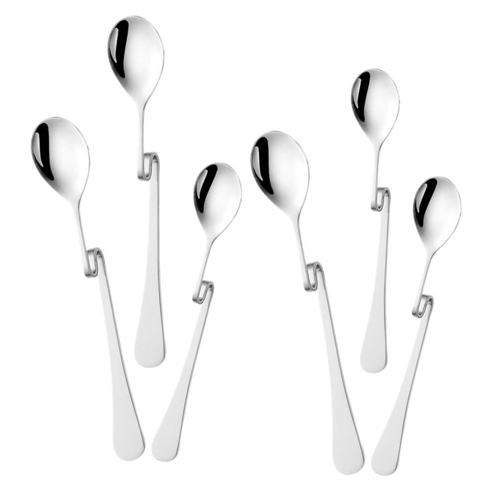Bar Spoon Twisted - 6 Pezzi Cucchiaio da Caffè in