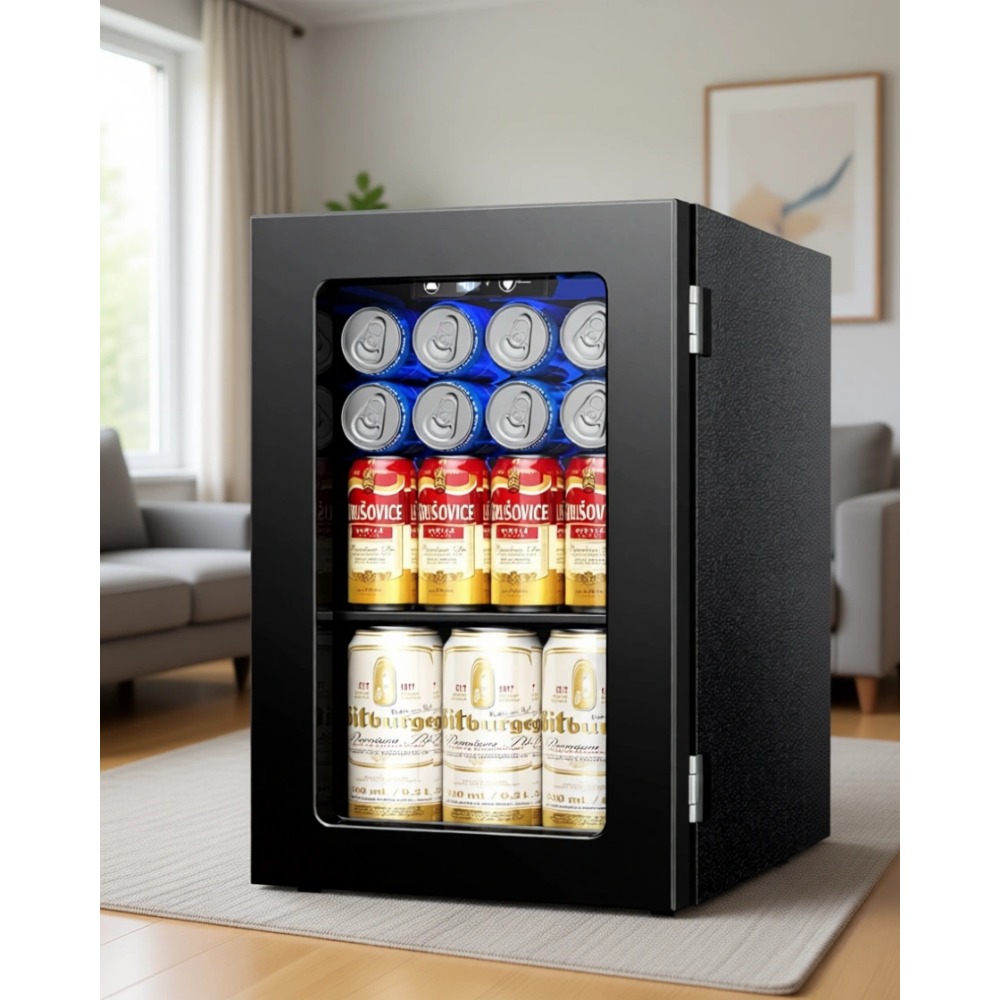 Home Bar Shelves - Mini Frigorifero per 24 Lattine, Refrigeratore