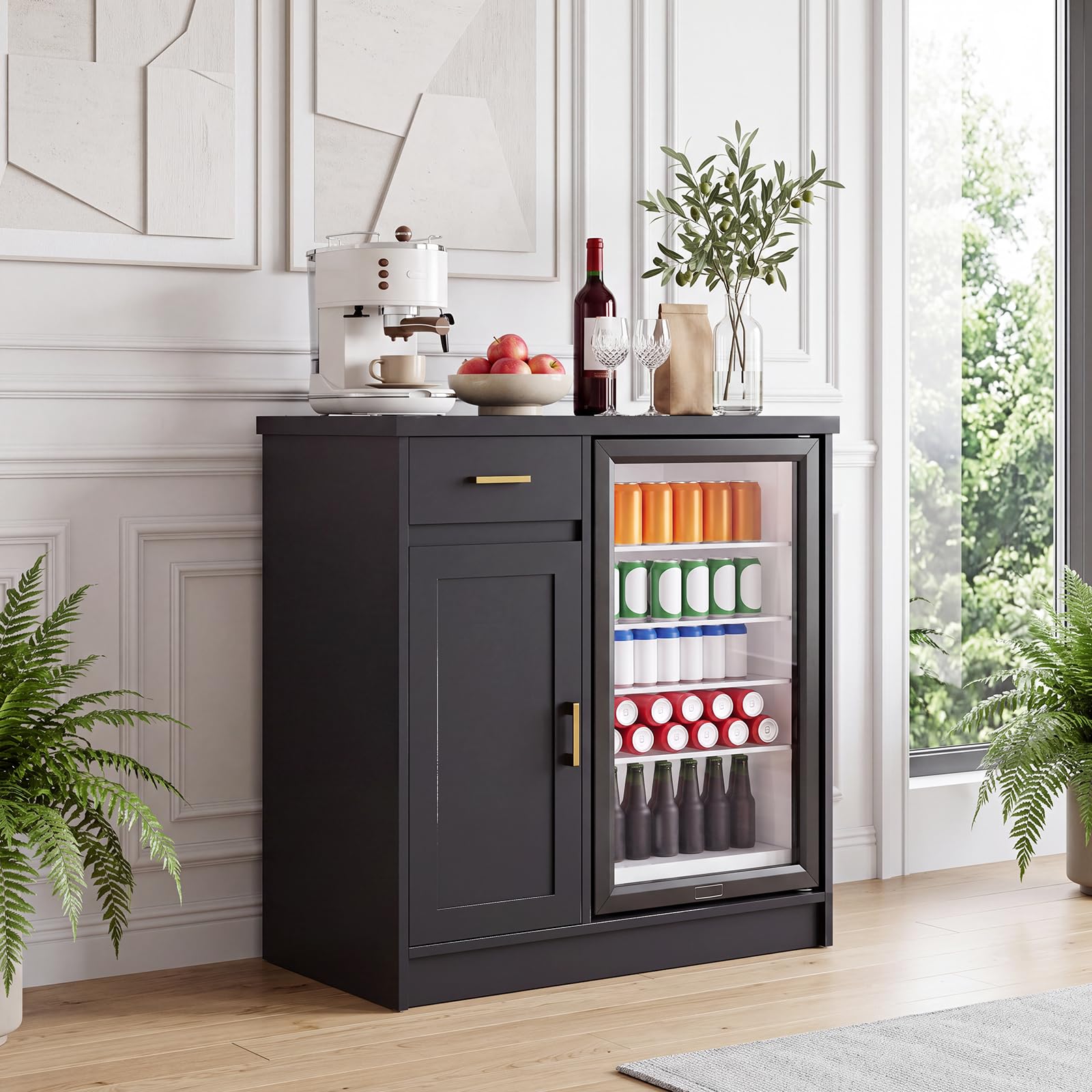 Home Bar Setup - Mobile Bar da 42 Pollici per