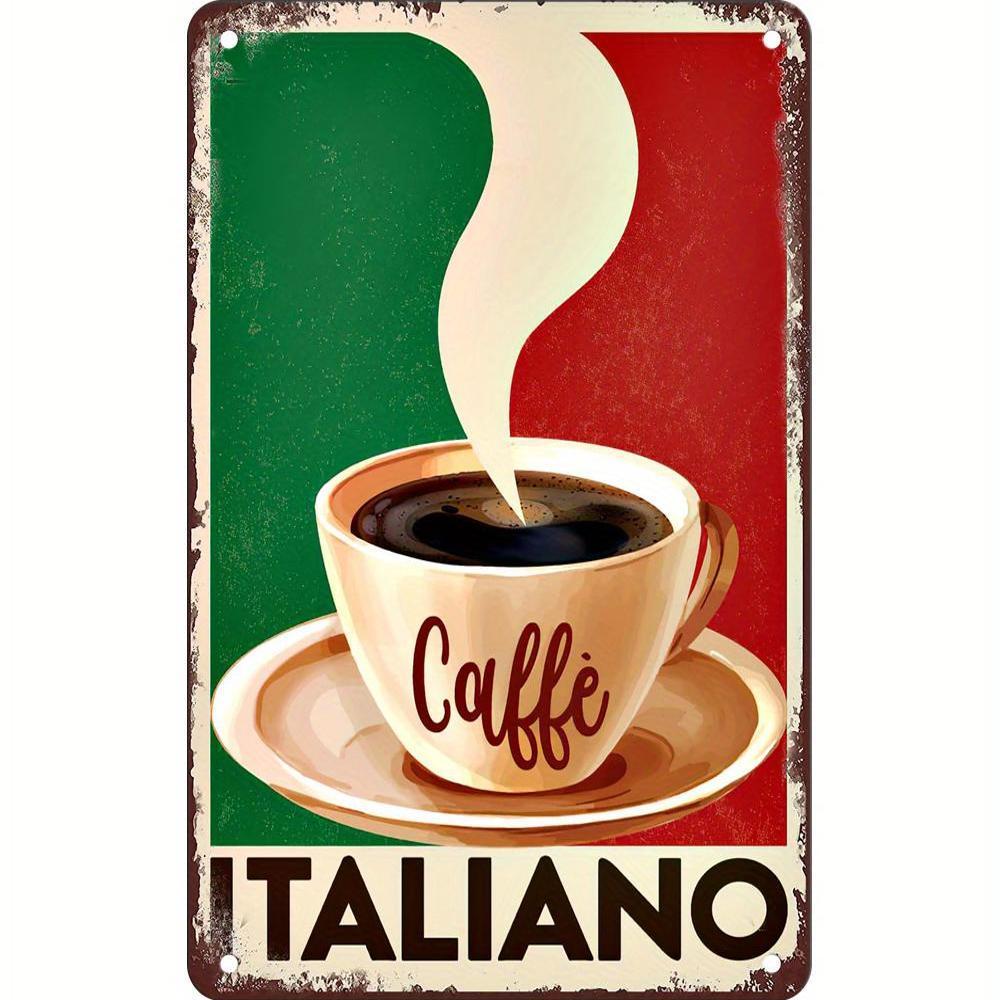 Targa in Metallo Stile Art Déc - Home Bar And Coffee recensione e prezzo