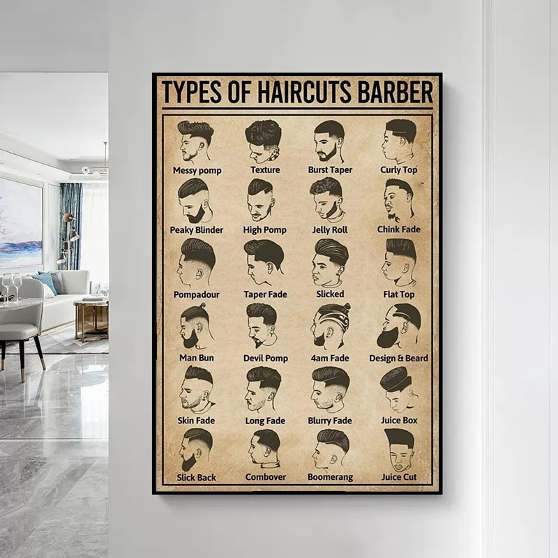 Poster e stampa su tela con ta - Home Barber recensione e prezzo