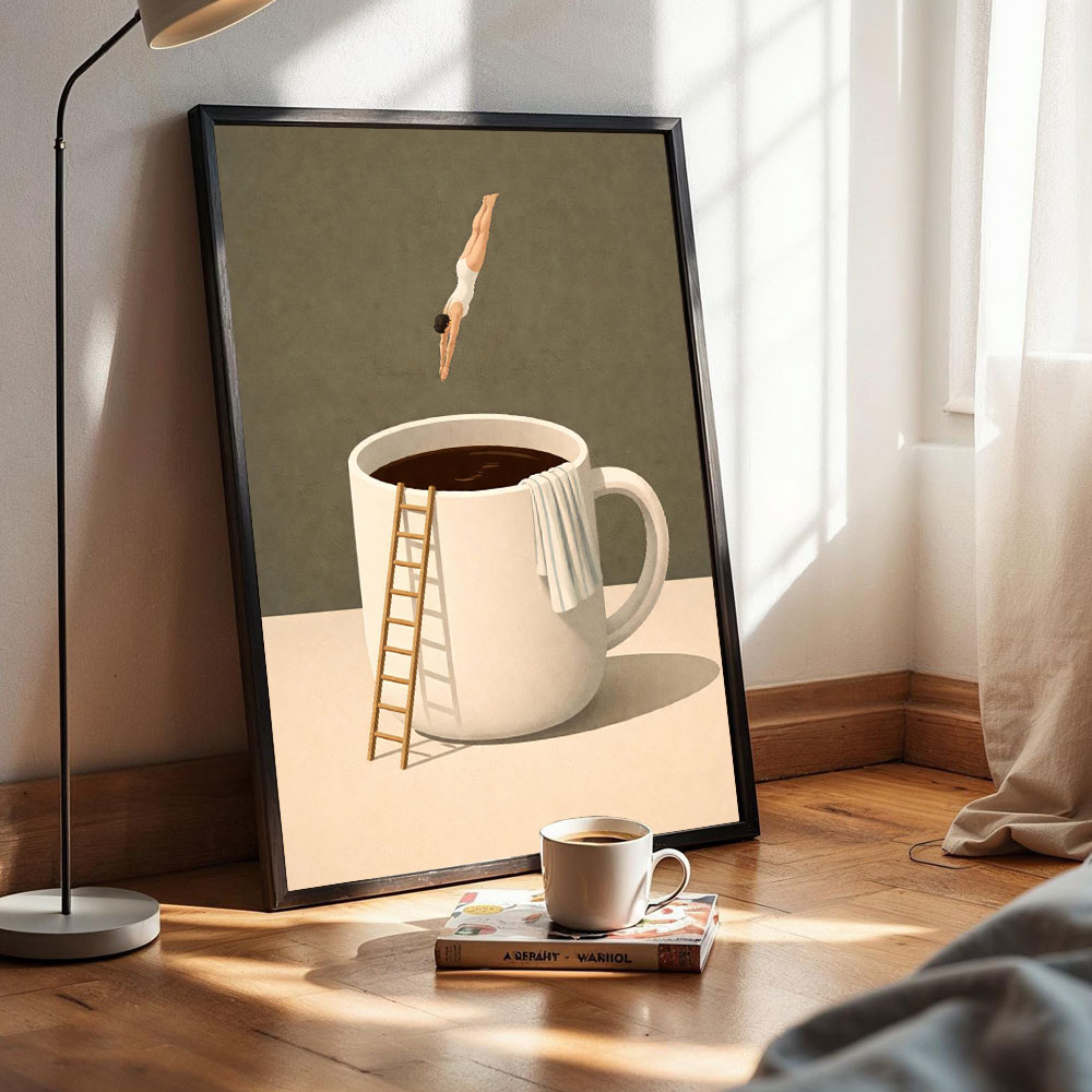 1 pezzo di poster senza cornic - Home Bar And Coffee recensione e prezzo