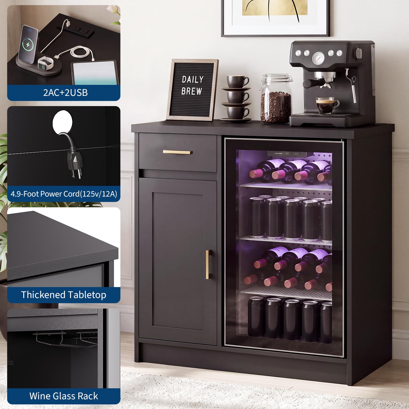 Mobile Bar da 42 Pollici per F - Home Bar Setup recensione e prezzo