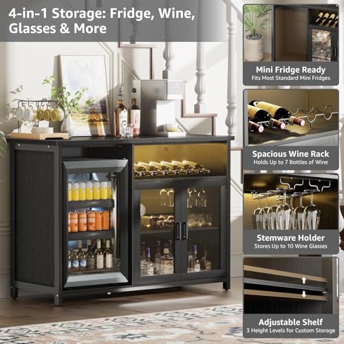 Mobile Bar per Vini con Spazio - Home Bar Setup recensione e prezzo