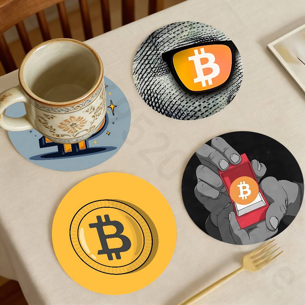 Sottobicchiere in Legno Bitcoi - Bar Mat Rubber recensione e prezzo