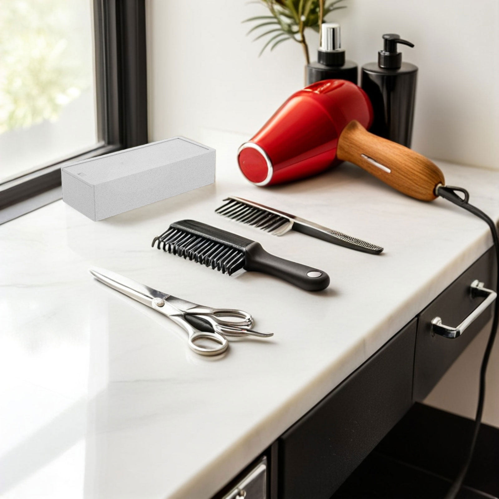 Contenitore Bianco a Doppio Sc - Home Barber recensione e prezzo