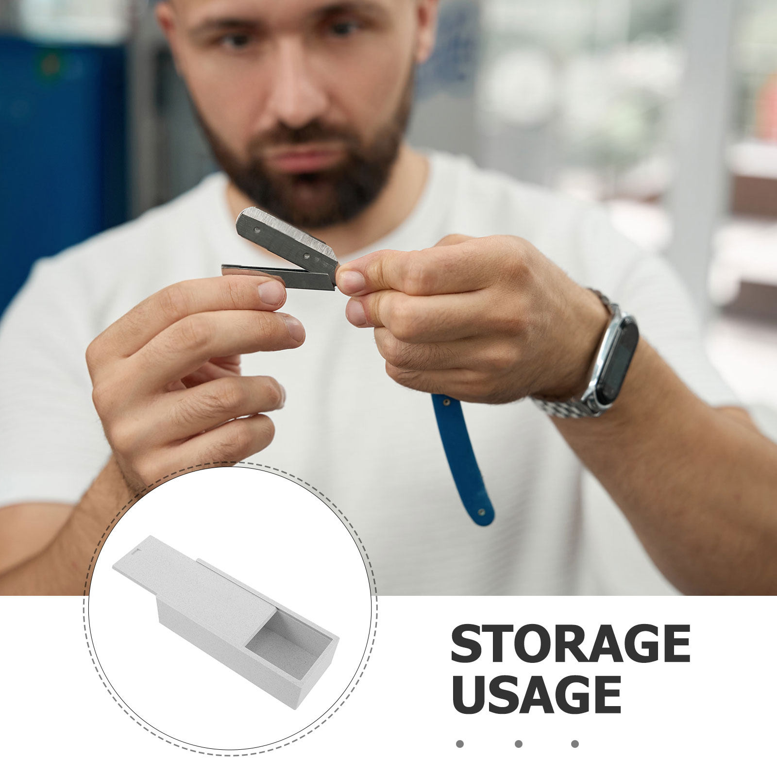 Contenitore Bianco a Doppio Sc - Home Barber recensione e prezzo