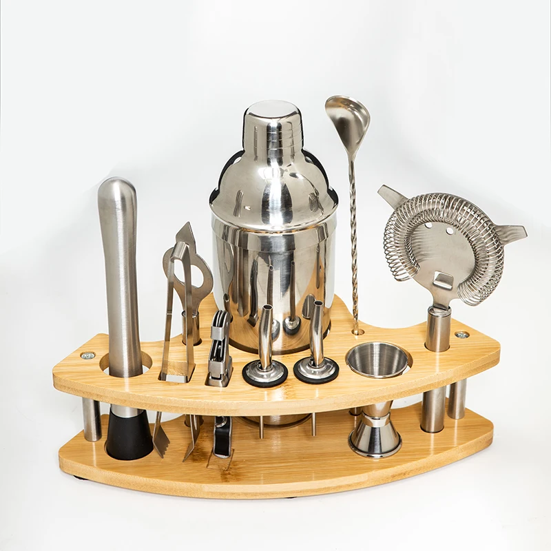 11 pezzi Kit barman in acciaio - Boston Shaker Set recensione e prezzo