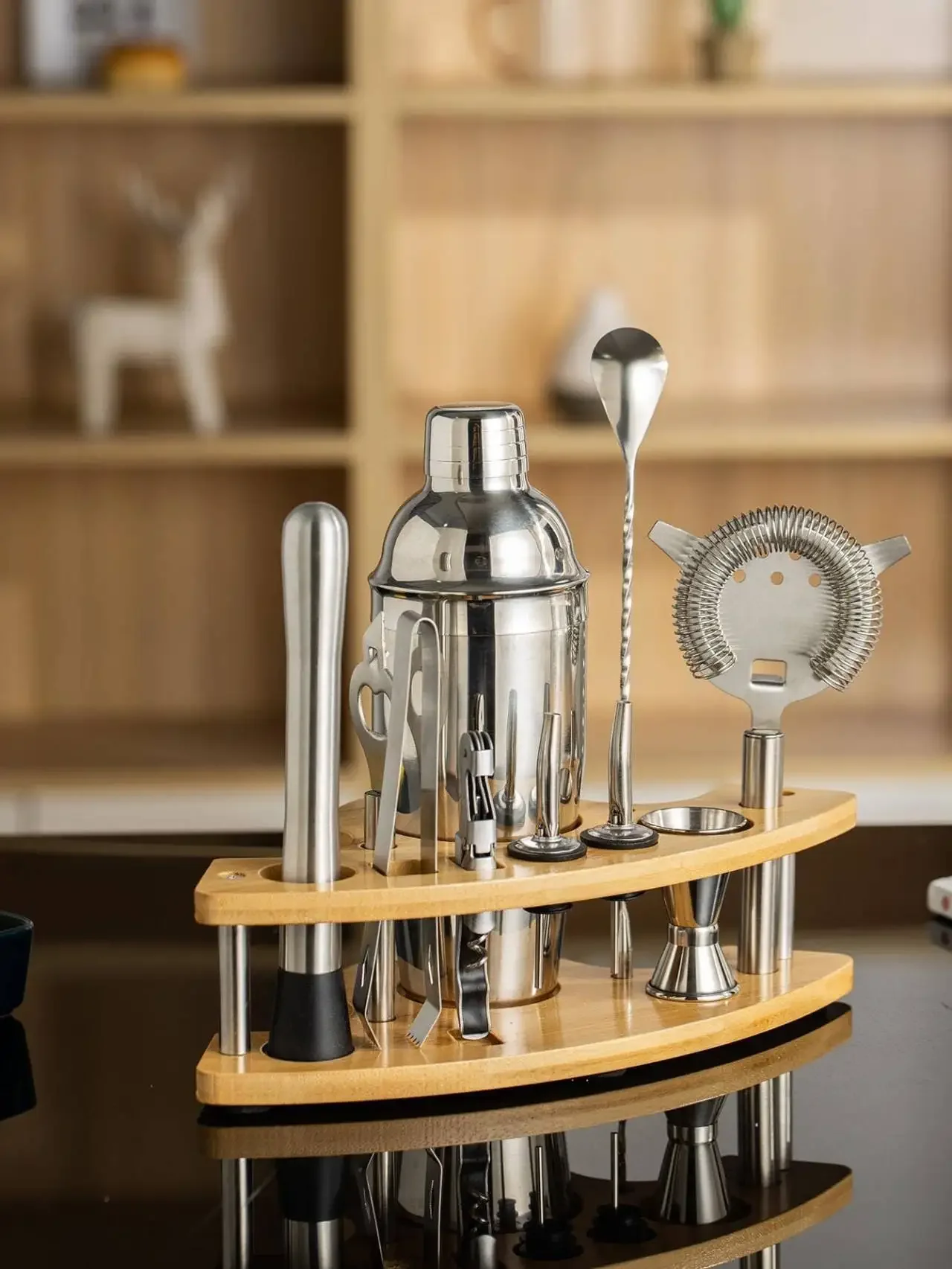 11 pezzi Kit barman in acciaio - Boston Shaker Set recensione e prezzo