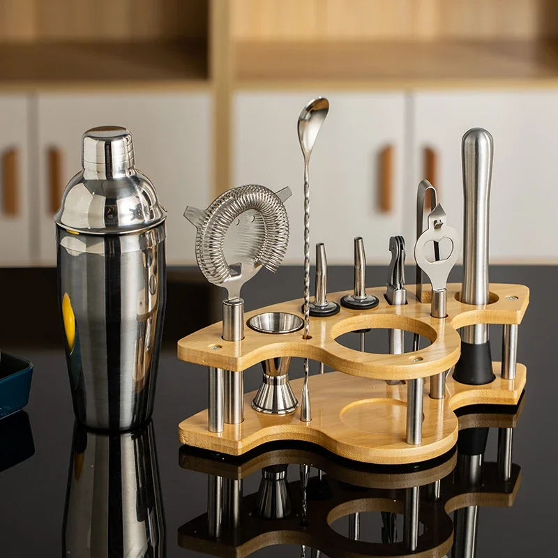 11 pezzi Kit barman in acciaio - Boston Shaker Set recensione e prezzo